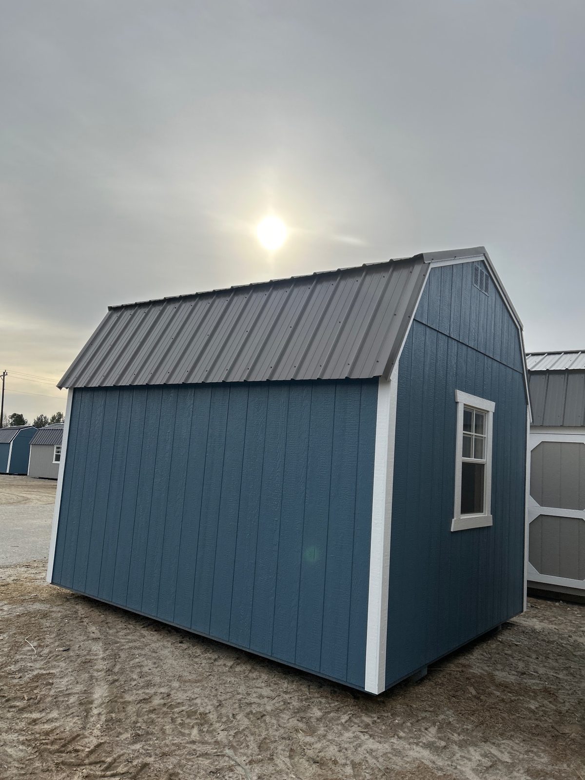 Lofted Barn - 10x12 back