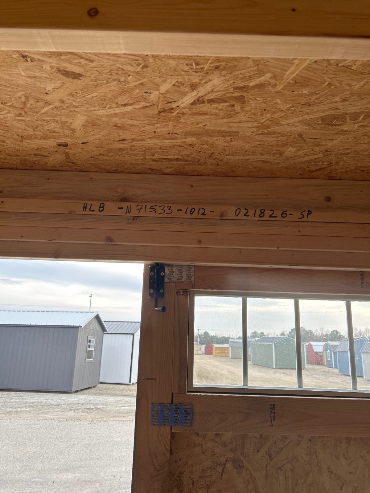 Lofted Barn - 10x12 inside