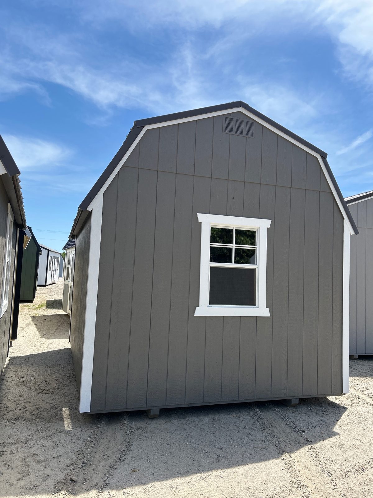 Lofted Barn - 10x12 back