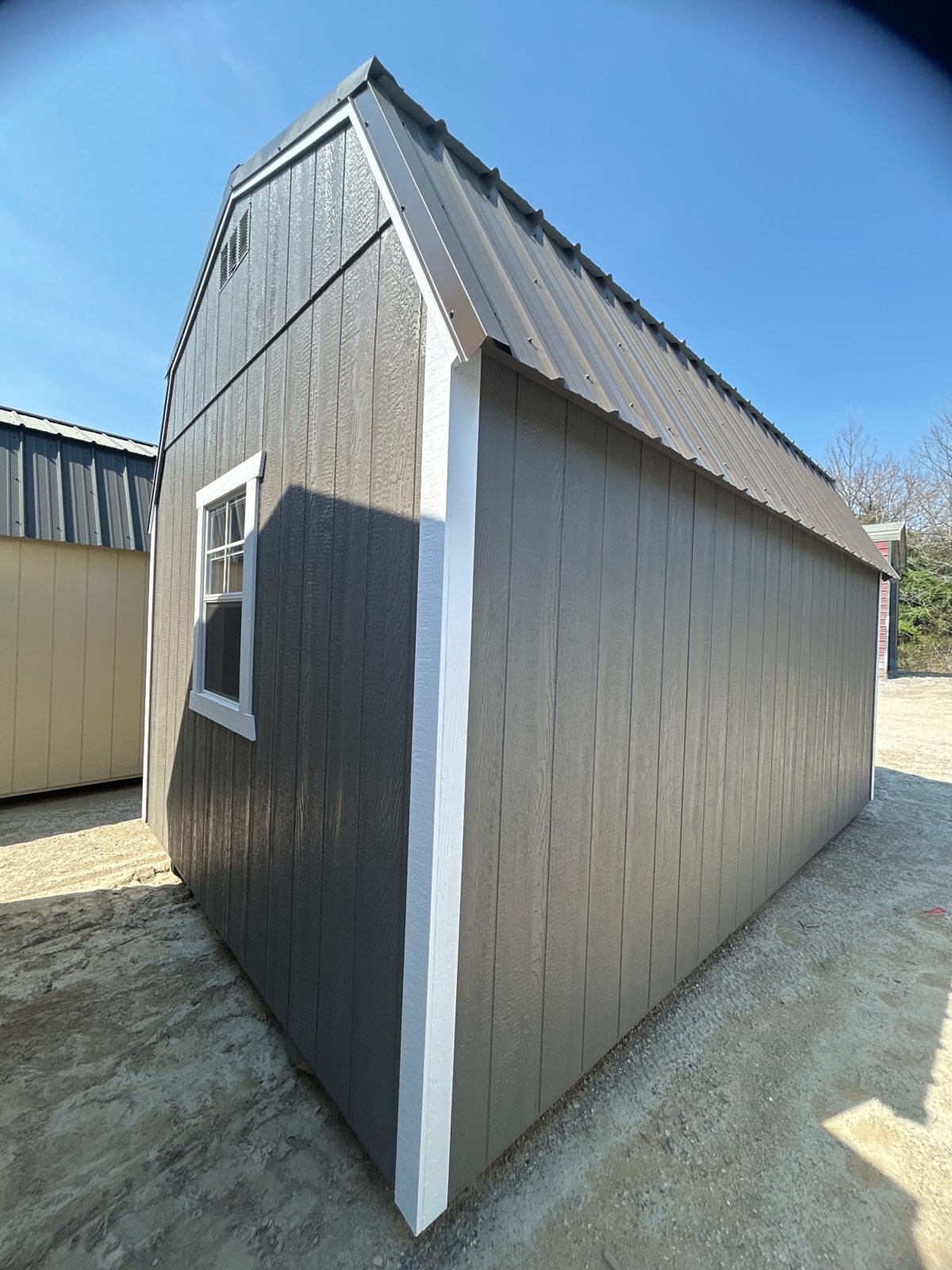 Lofted Barn - 10x16 back