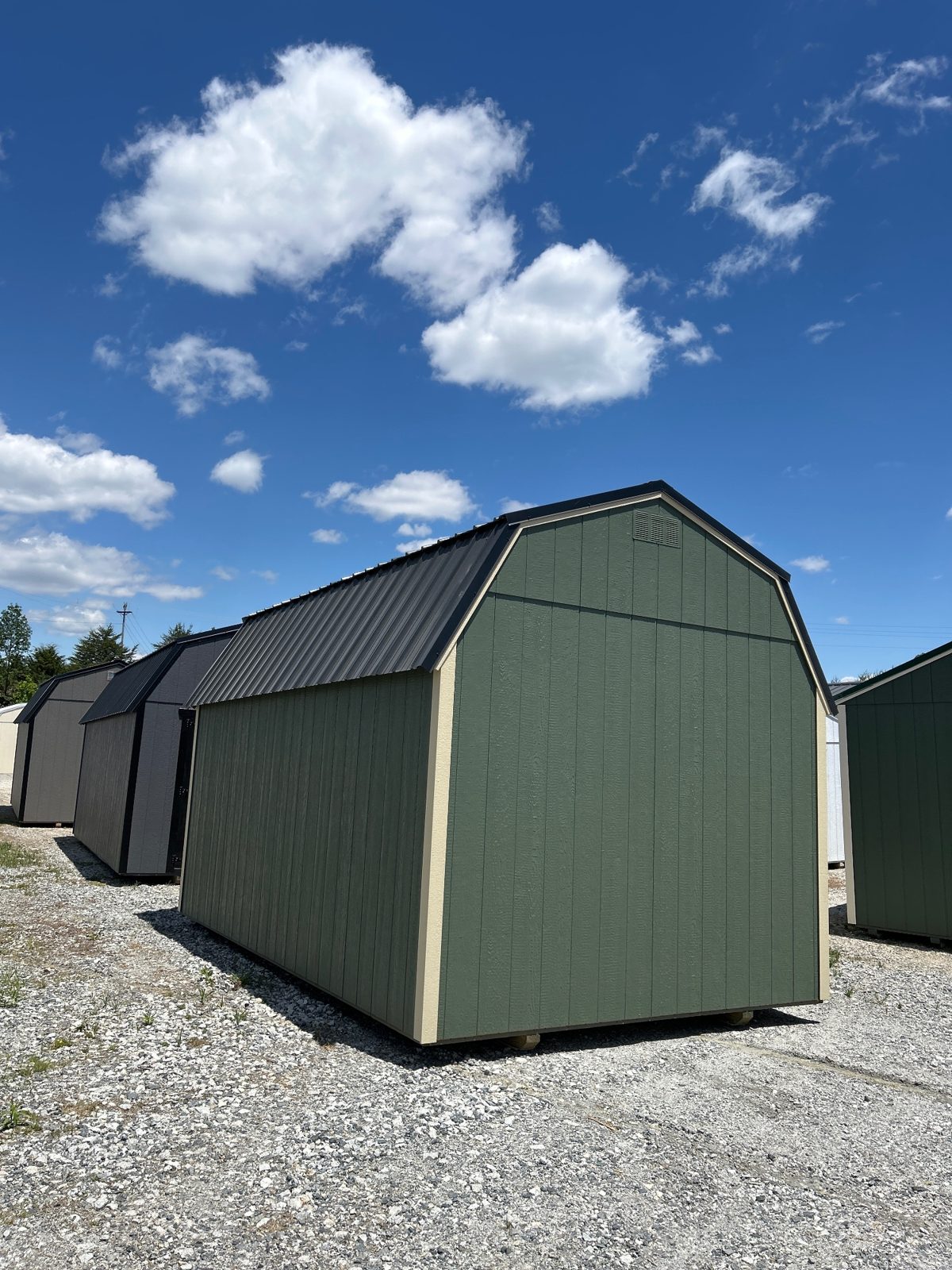 Lofted Barn - 10x16 back