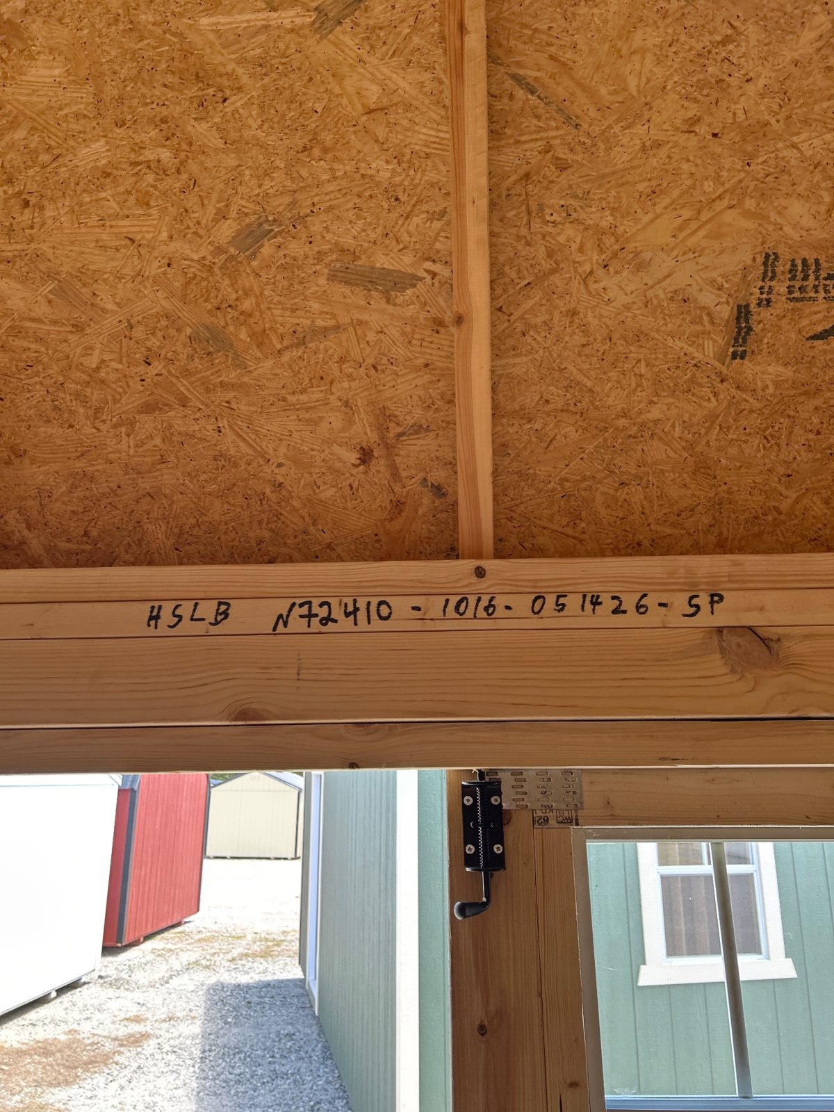 Lofted Barn - 10x16 inside