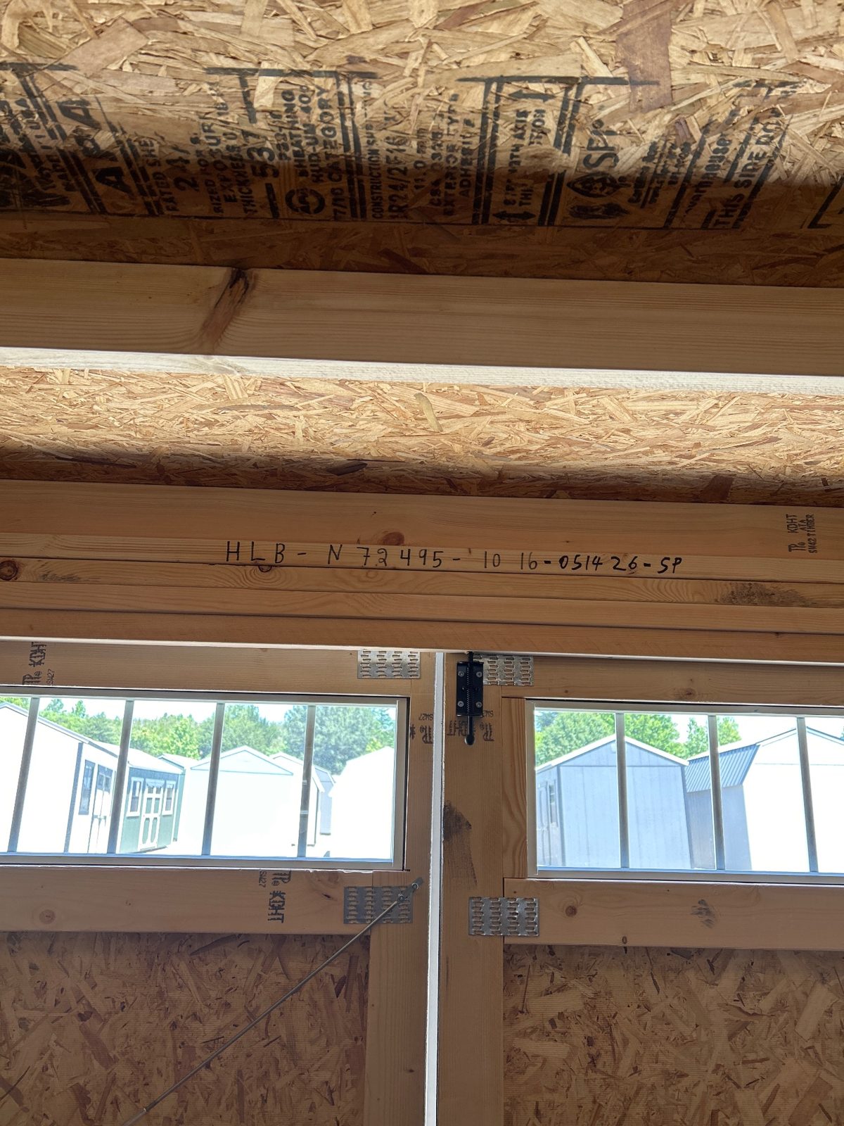 Lofted Barn - 10x16 inside