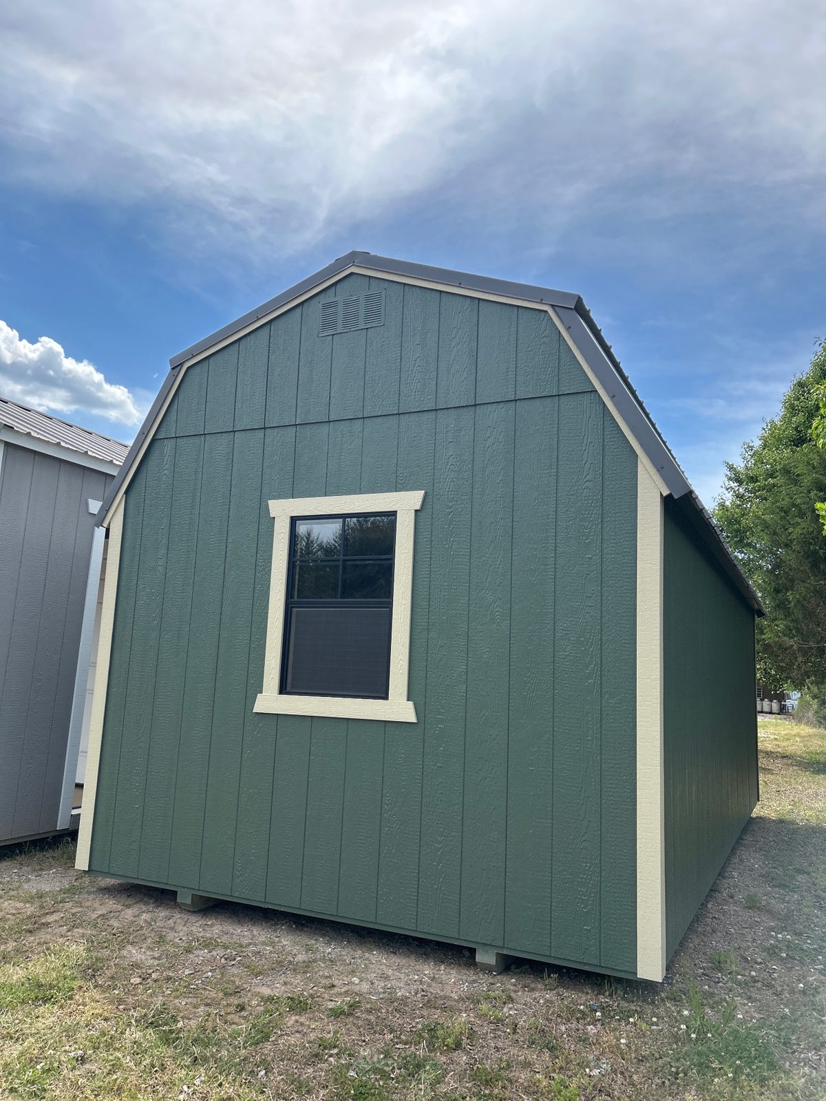 Lofted Barn - 10x20 back