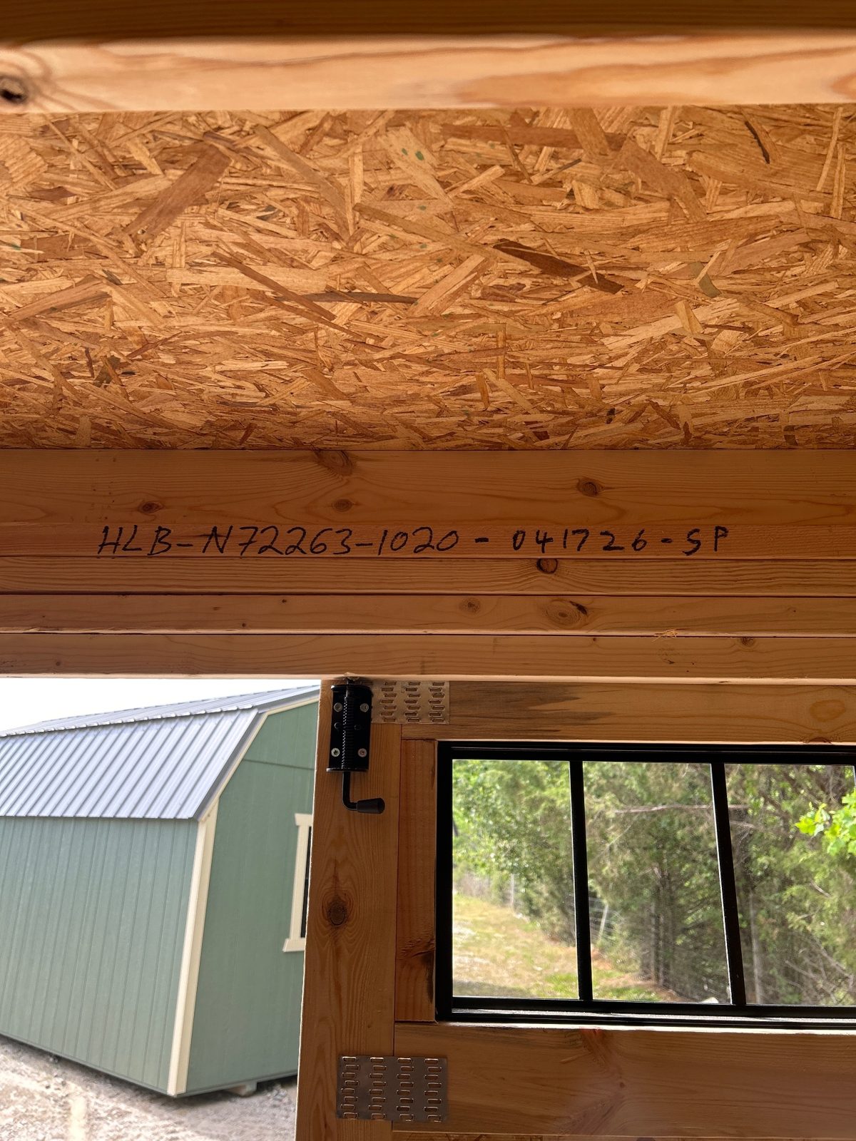 Lofted Barn - 10x20 inside