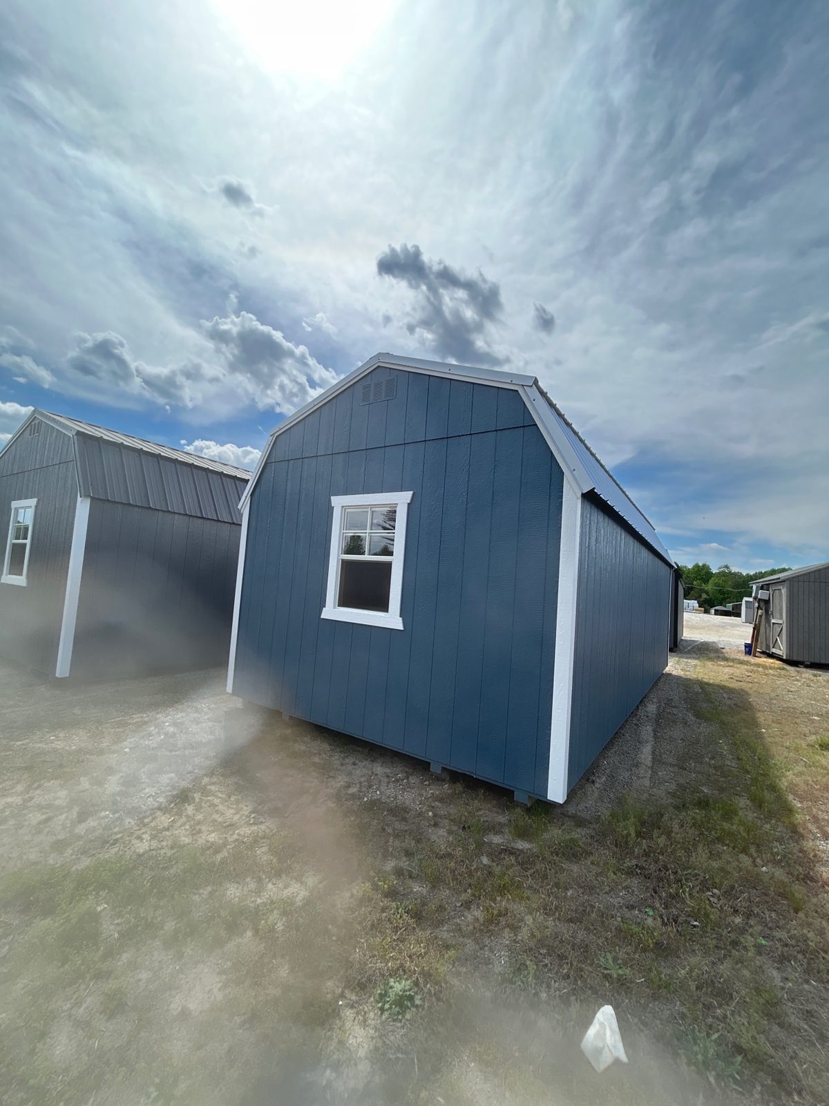 Lofted Barn - 12x24 back