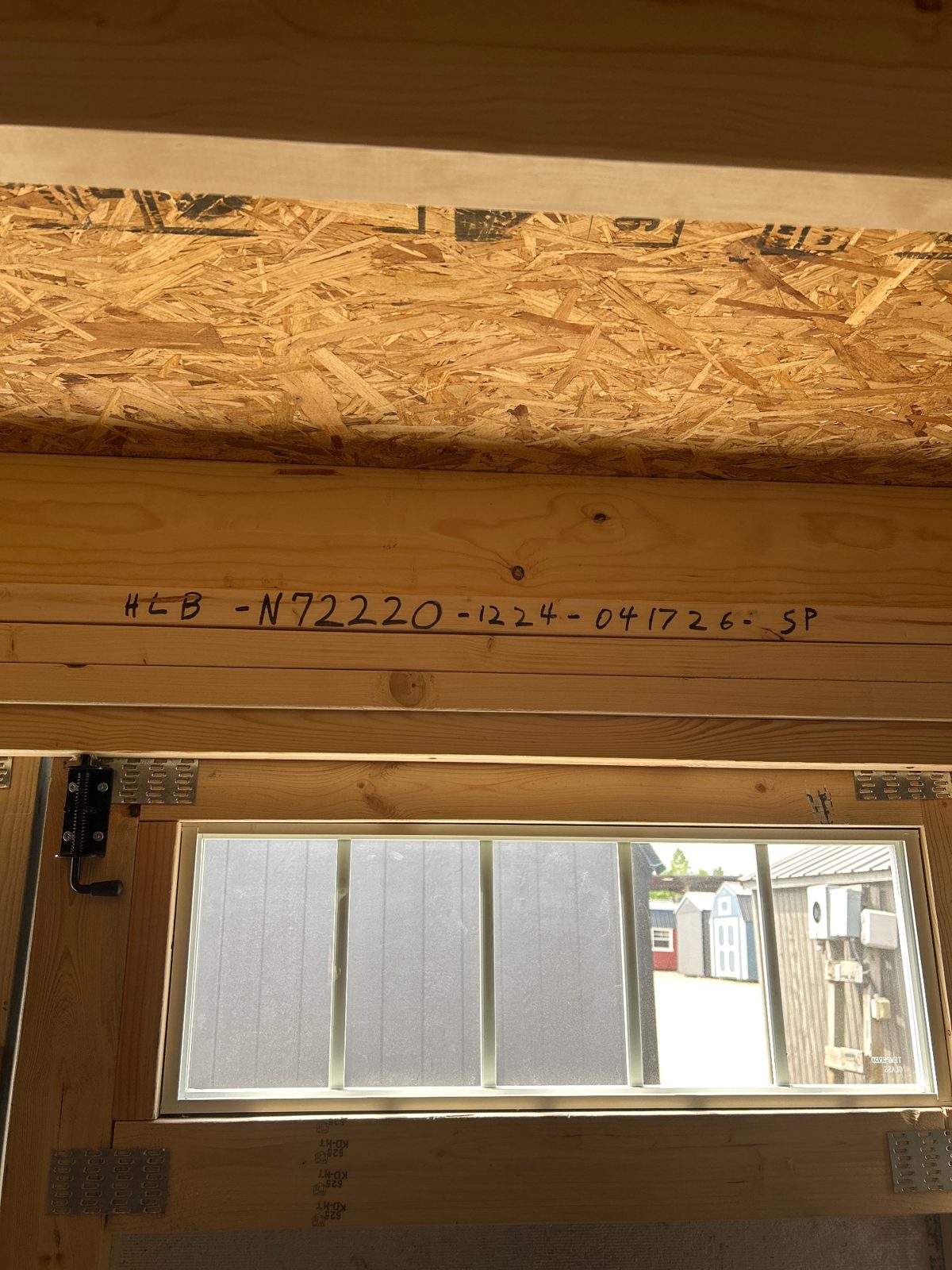 Lofted Barn - 12x24 inside