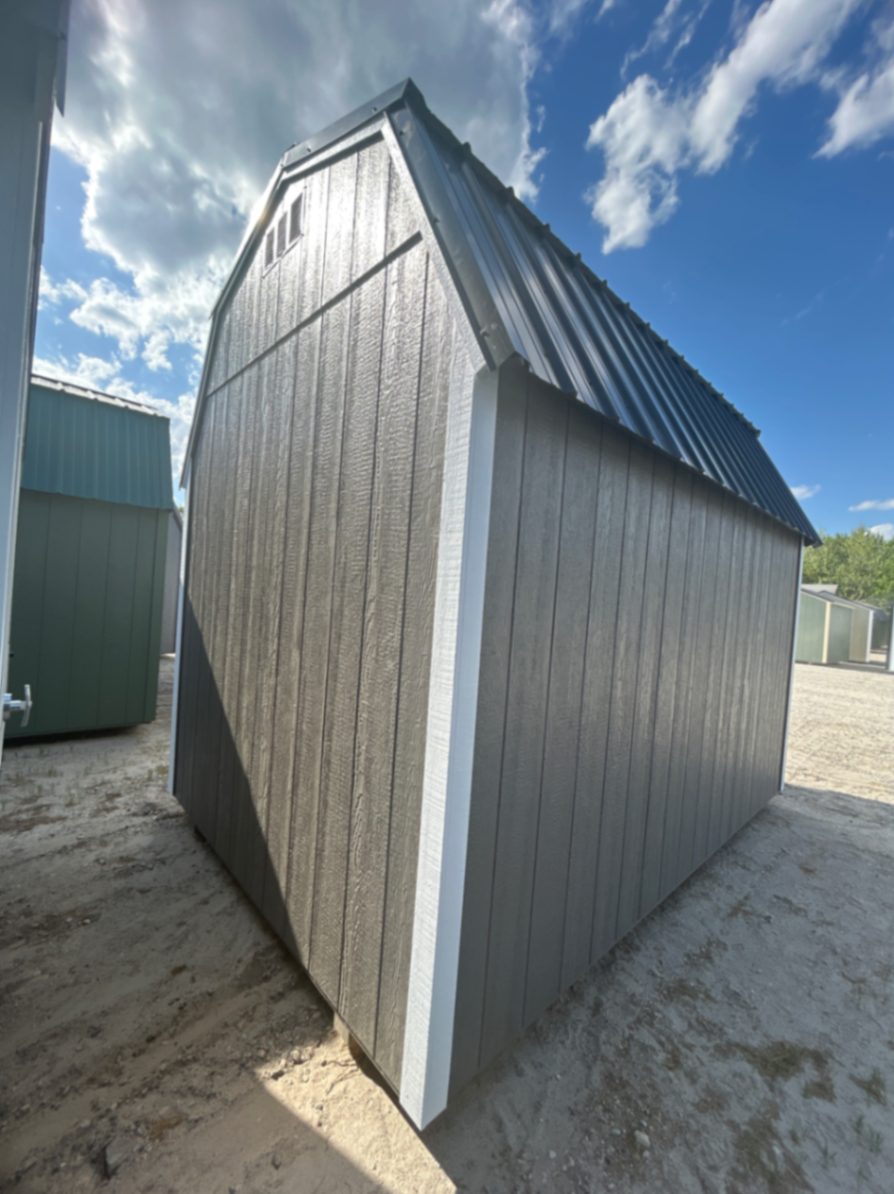 Lofted Barn - 8x12 back