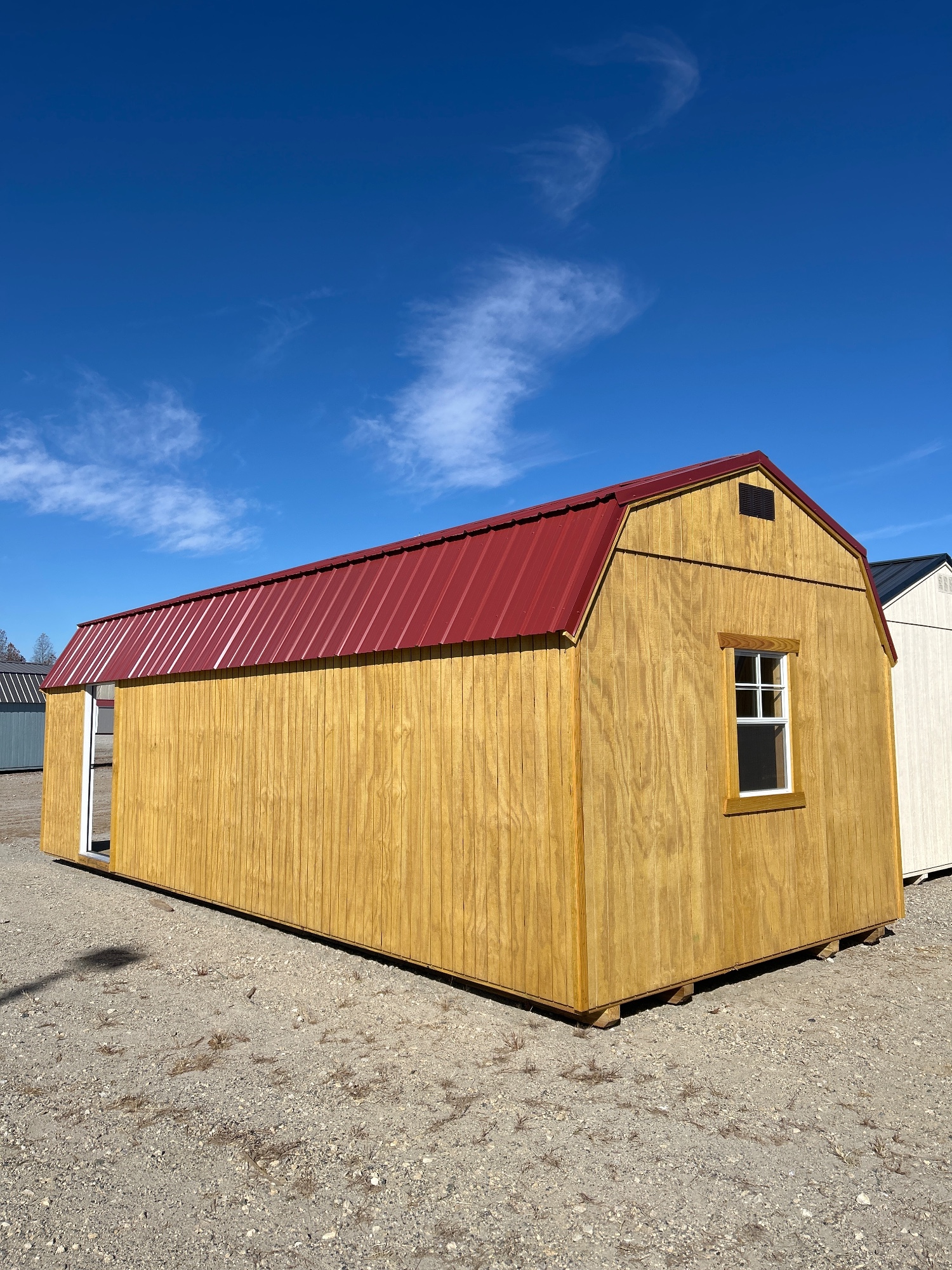 Lofted Garage - 12x28 back